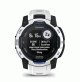 Instinct 3 – 45 mm, Solar Whitestone with Whitestone/Bolt Blue Band - 010-02934-03 - Garmin